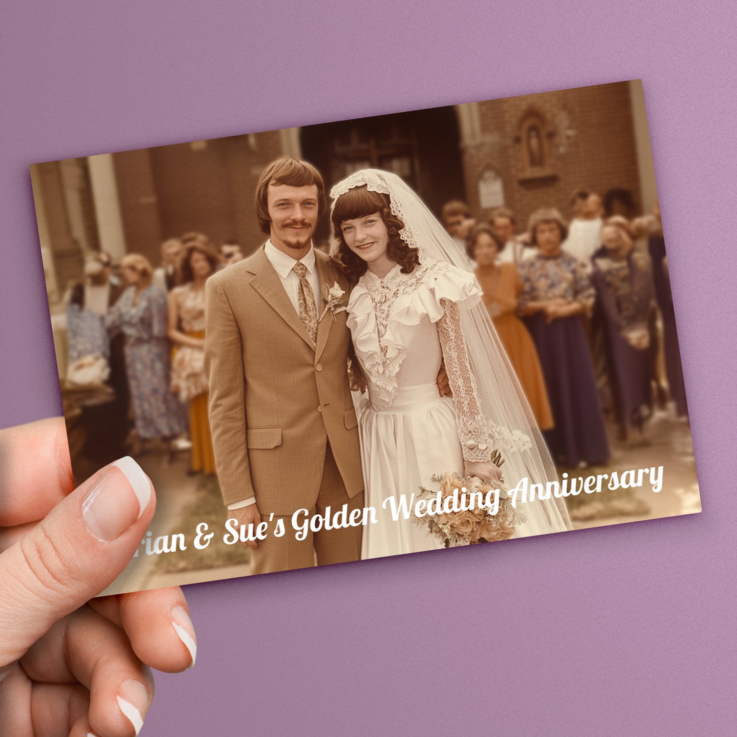 Upload Your Own Image Postcard - Engagement Invitation - A6