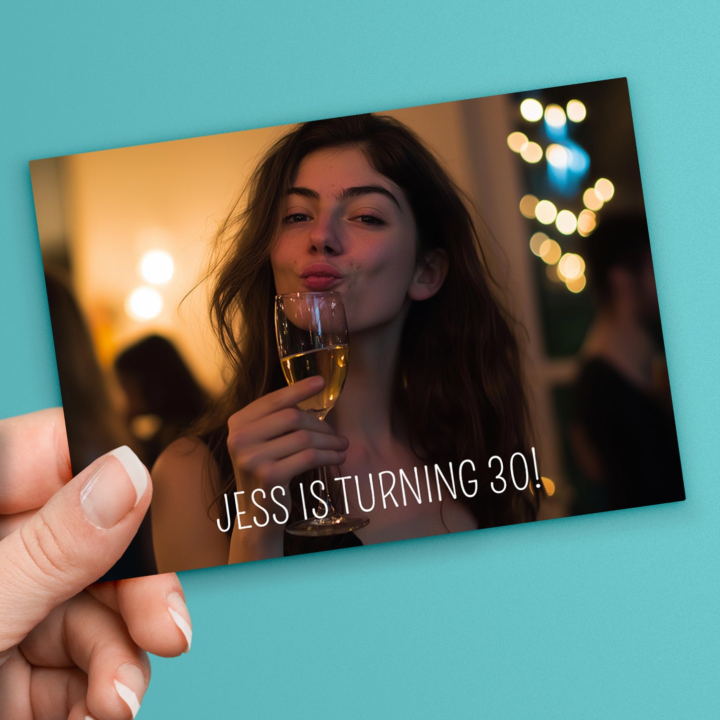 Upload Your Own Image Postcard - Engagement Invitation - A6