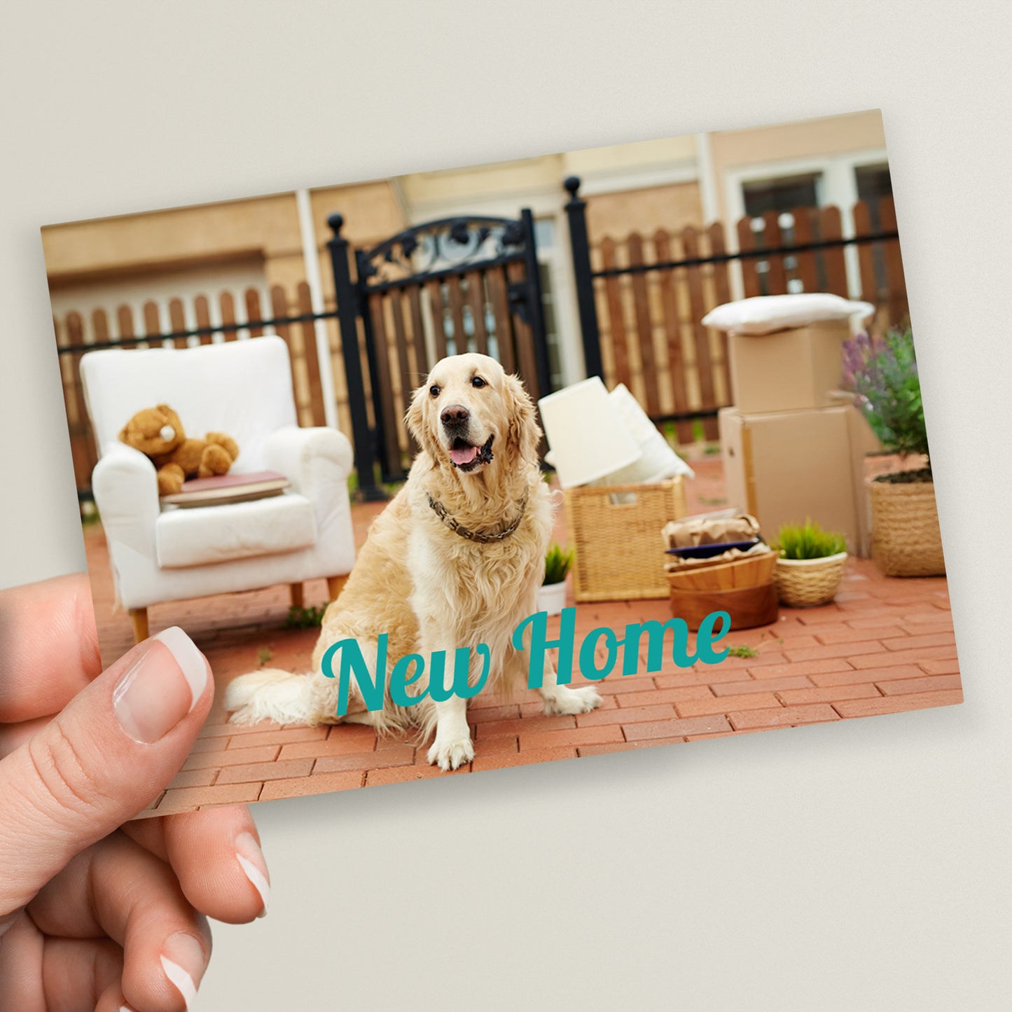 Upload Your Own Image Postcard - Engagement Invitation - A6