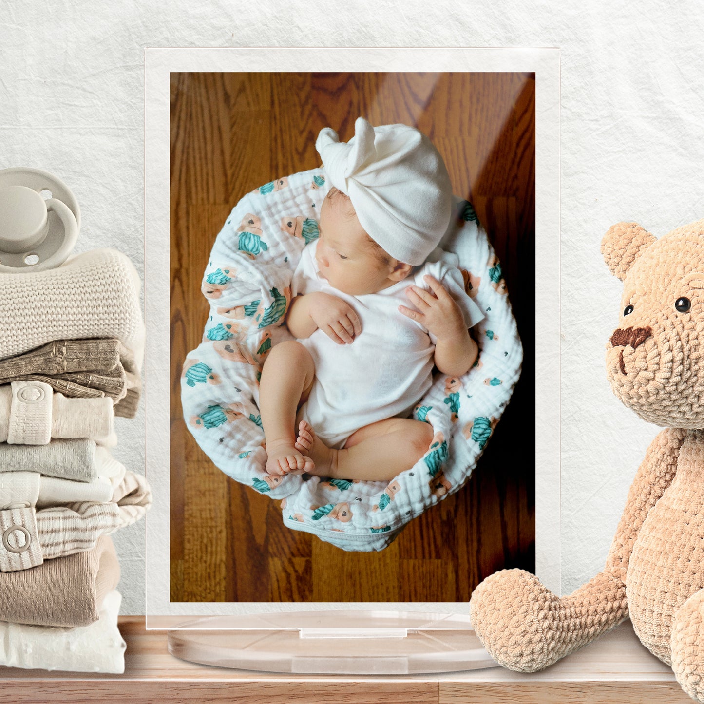 Personalised Photo Upload Plaque - Anniversary - 140mm X 100mm