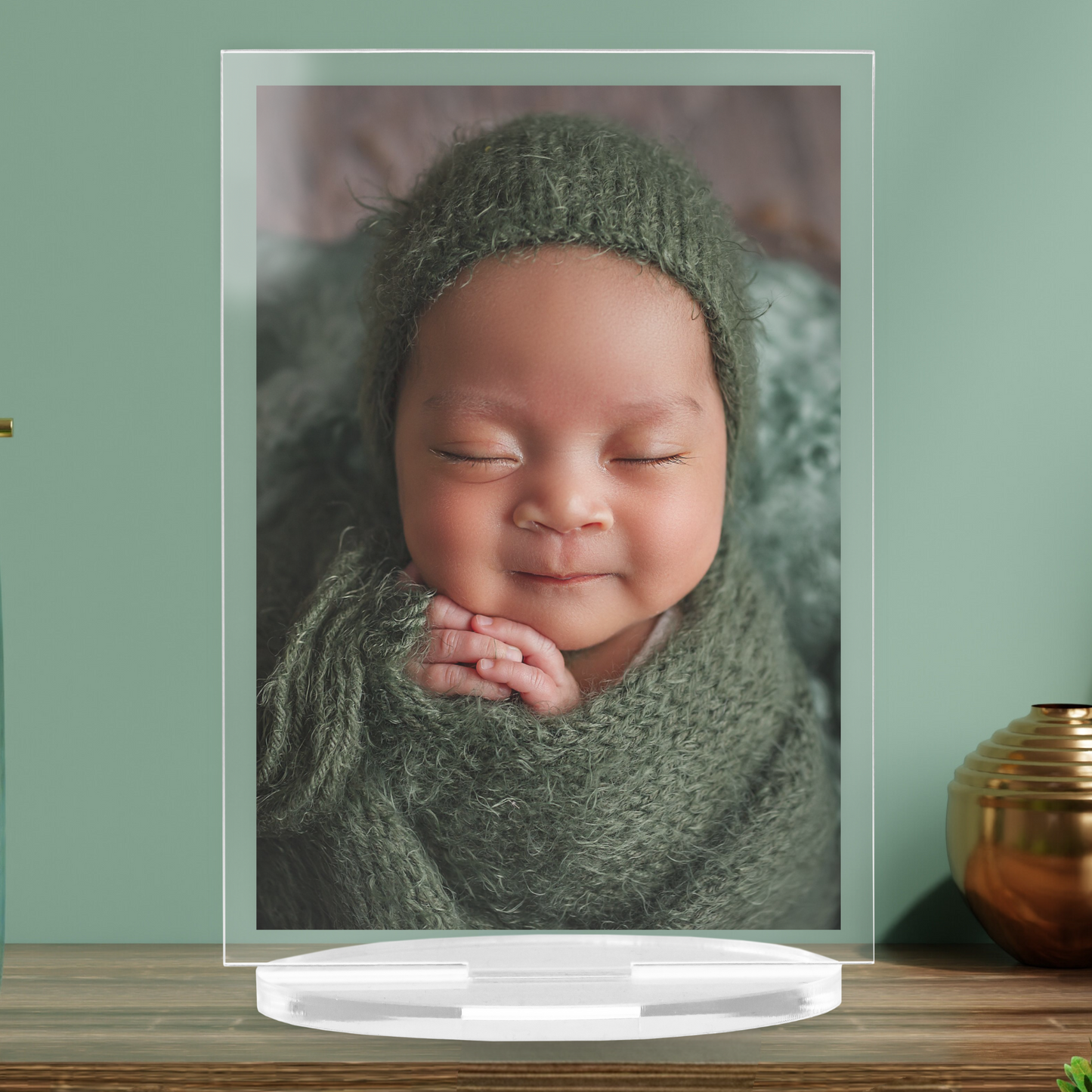 Personalised Photo Upload Plaque - Anniversary - 140mm X 100mm