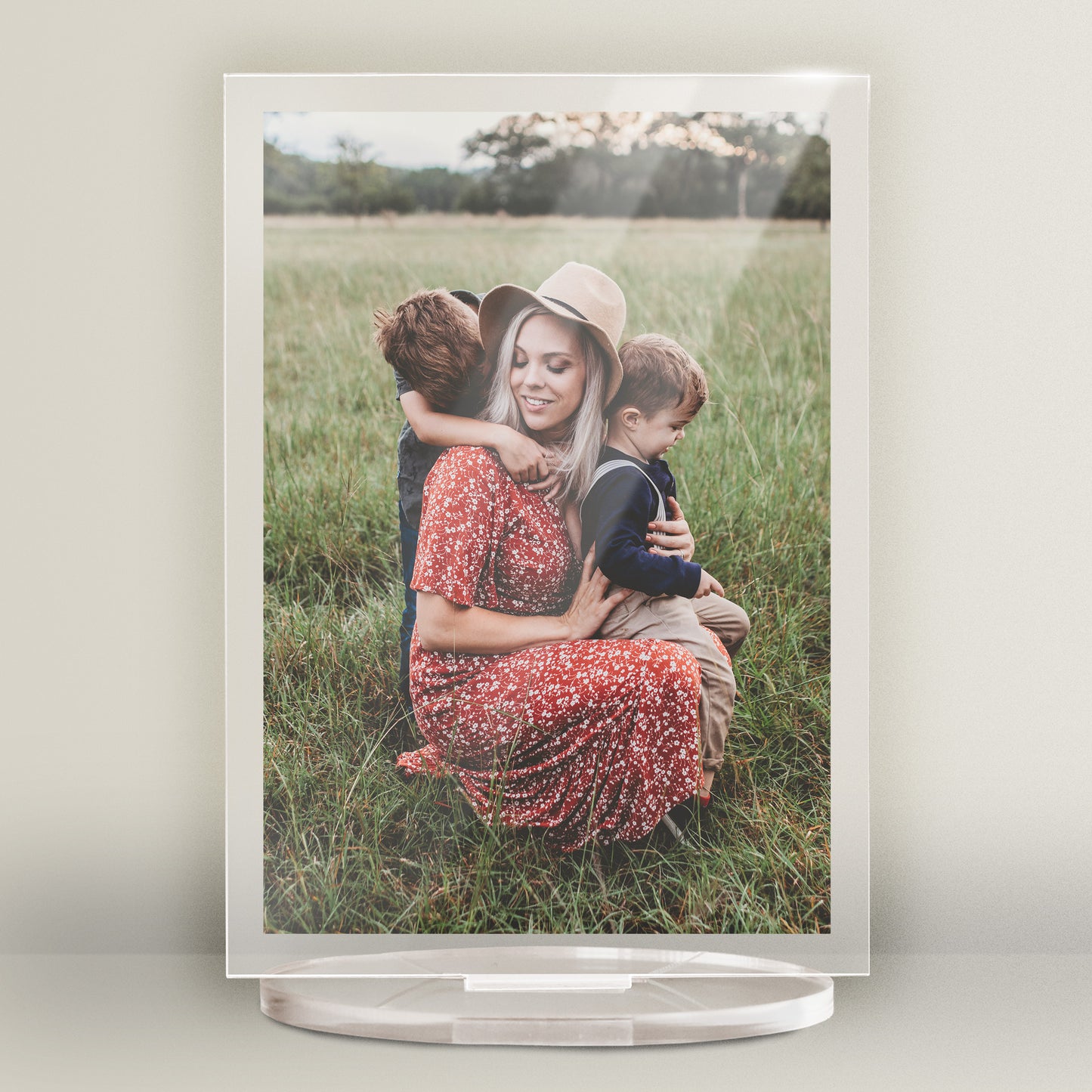Personalised Photo Upload Plaque - Anniversary - 140mm X 100mm