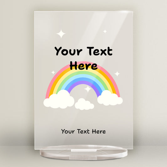 Personalised Image Choice Plaque -  140mm X 100mm