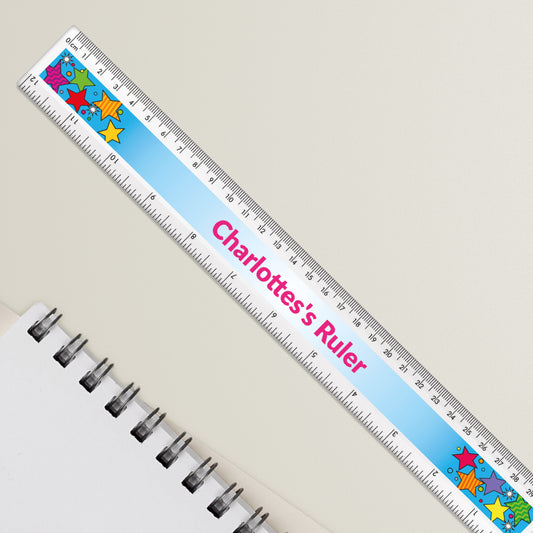 Personalised Design Choice Ruler - 30cm