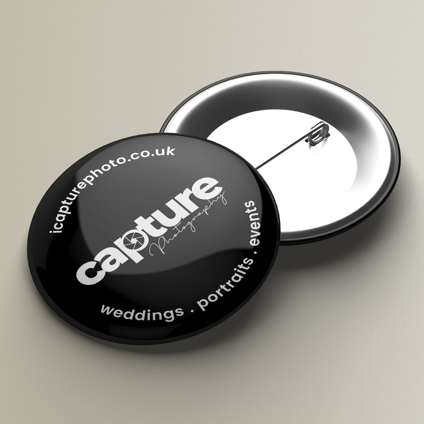 10 Upload Your Own Image Birthday Badges - 38mm