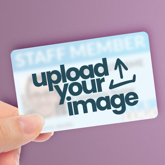 Upload Your Own Full Design ID Card