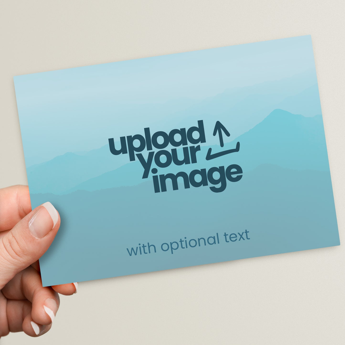 Upload Your Own Image Postcard - Engagement Invitation - A6