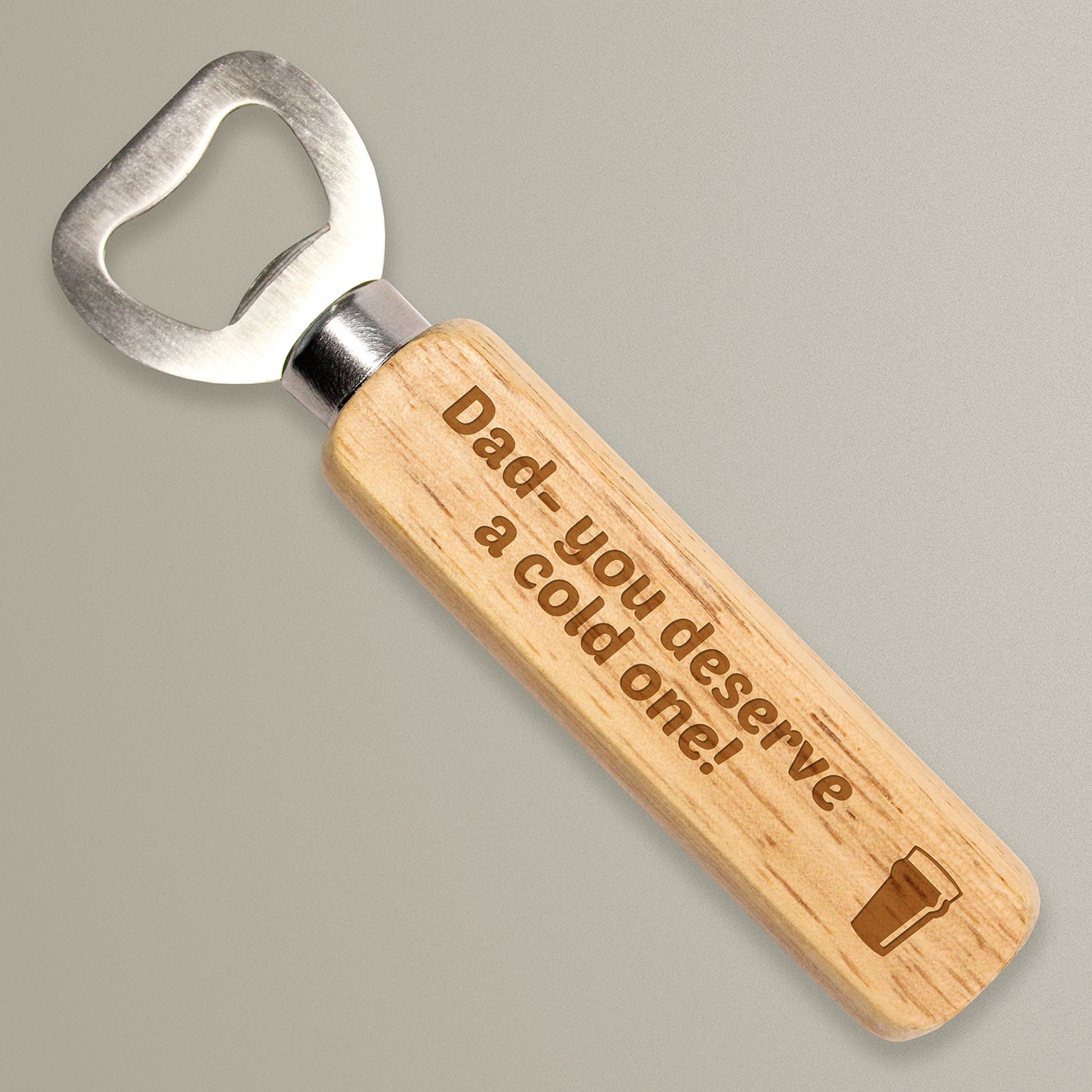 Personalised Image Choice Etched Bottle Opener