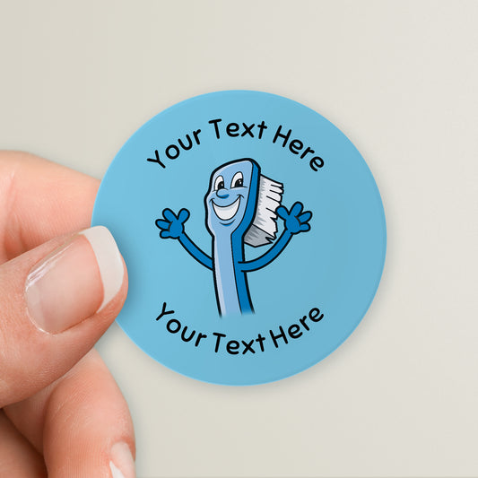 35 Design Your Own Stickers for Dentists - 37mm