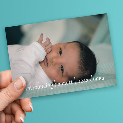 Upload Your Own Image Business Postcard - A6