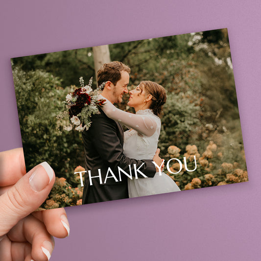 Upload Your Own Image Wedding Postcard - A6