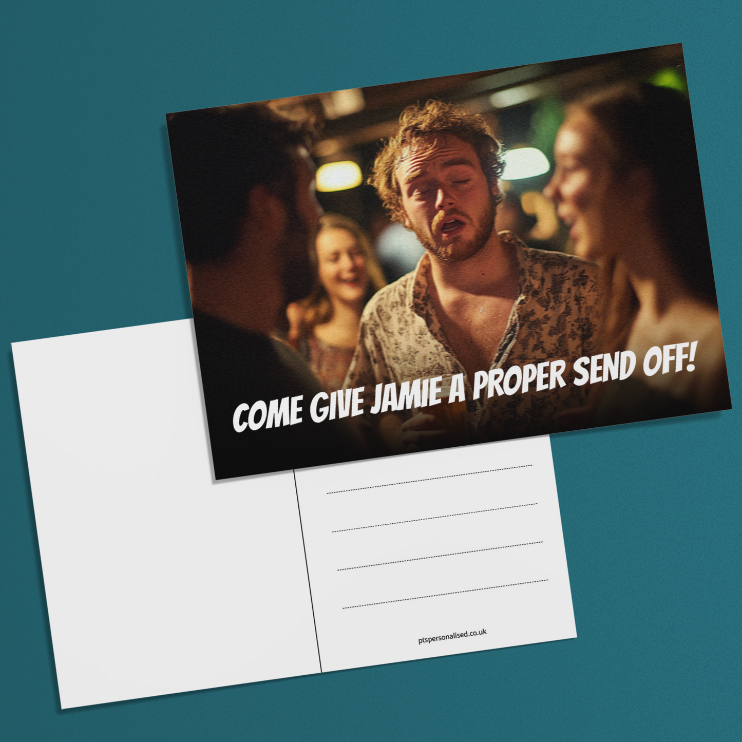 Upload Your Own Image Hen/Stag Party Postcard - A6