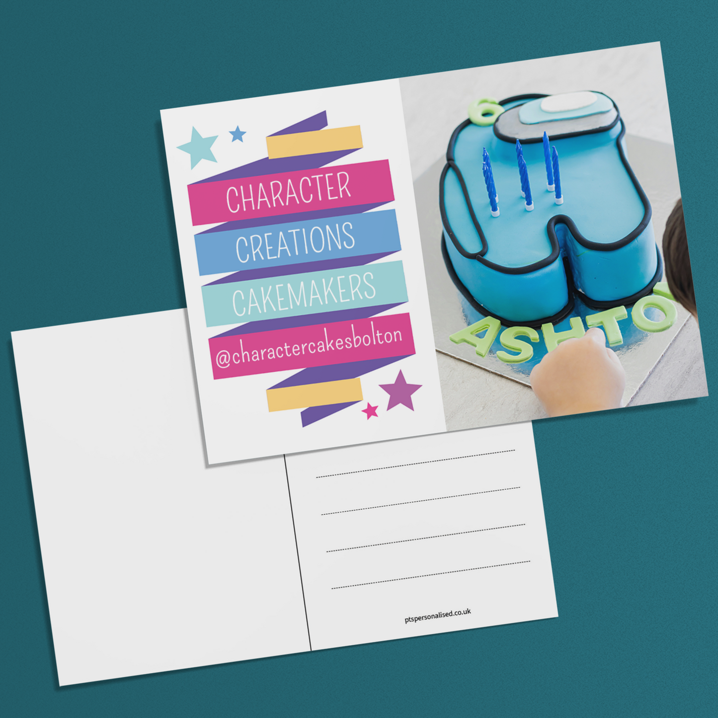 Upload Your Own Image Banner Postcard - Business - A6