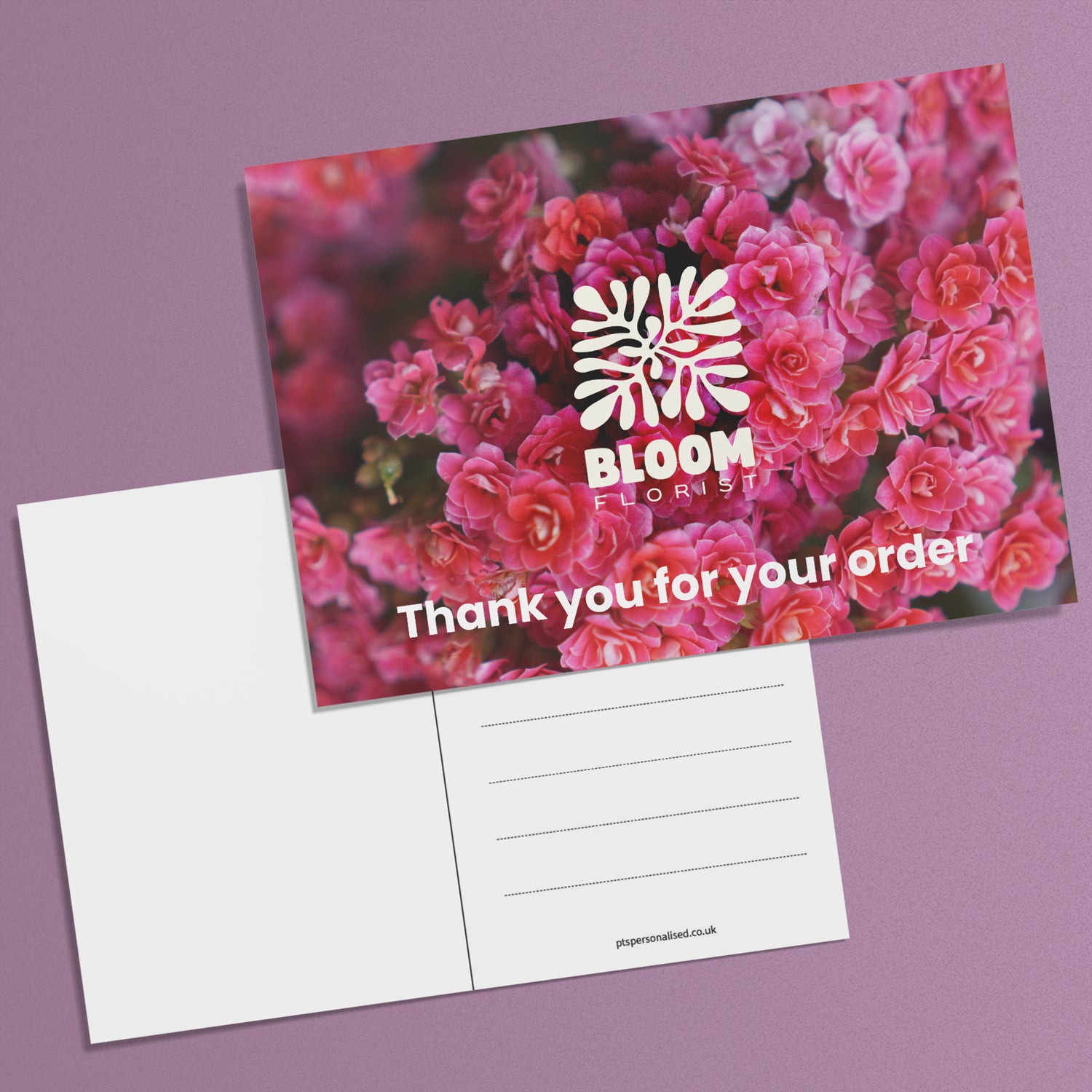 Photo Upload Wedding Postcard | A6 | PTS Personalised