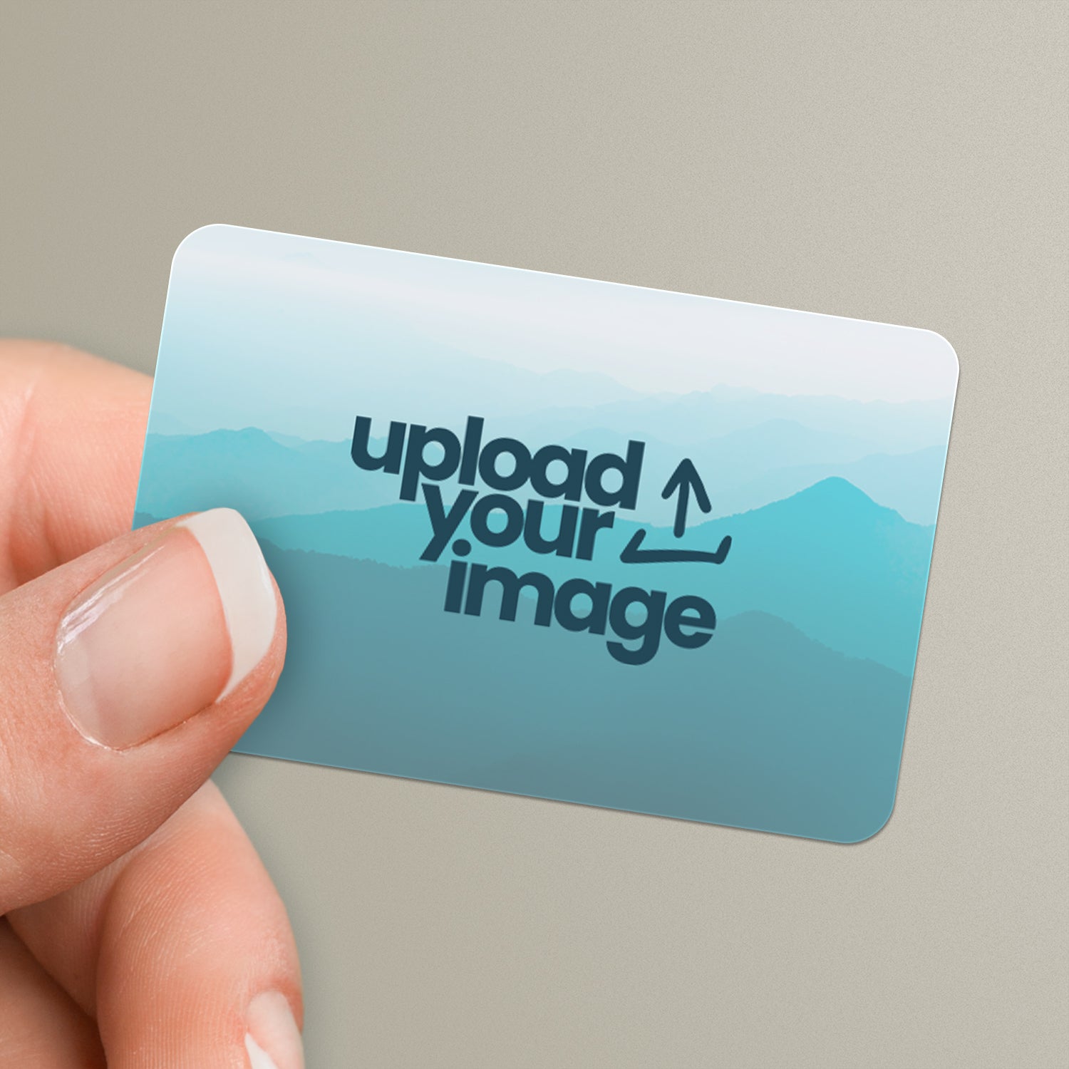 Photo/Logo Upload Stickers | 46 x 30mm | PTS Personalised