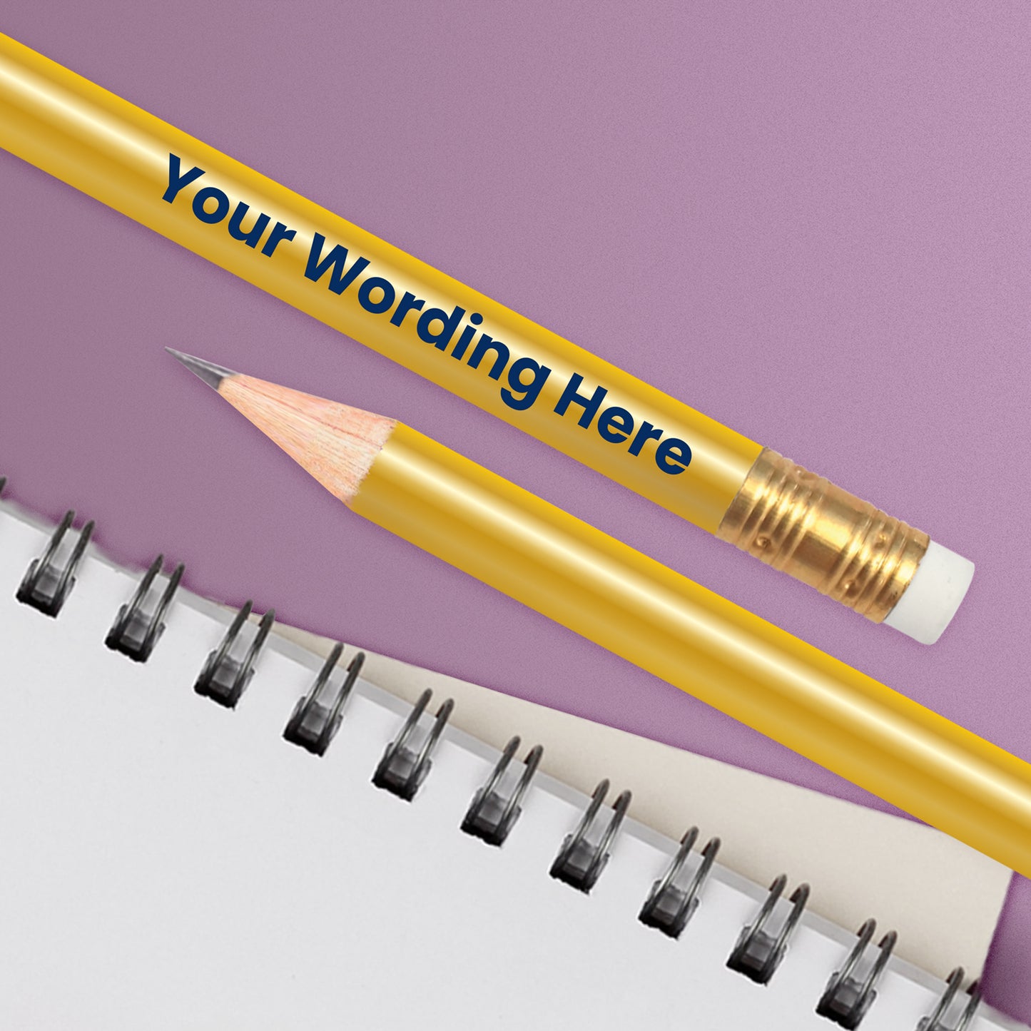 Personalised Pencil - Business - Gold