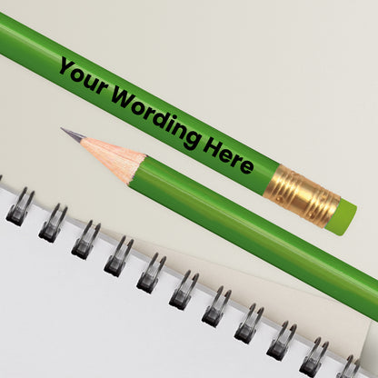 Personalised Pencil - Business - Light Green