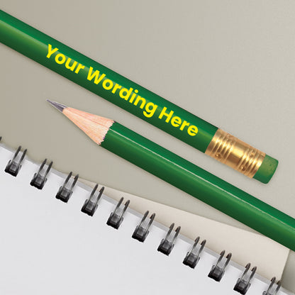 Personalised Pencil - Business - Green