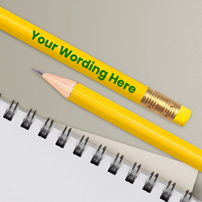 Personalised Pencil - Business - Yellow