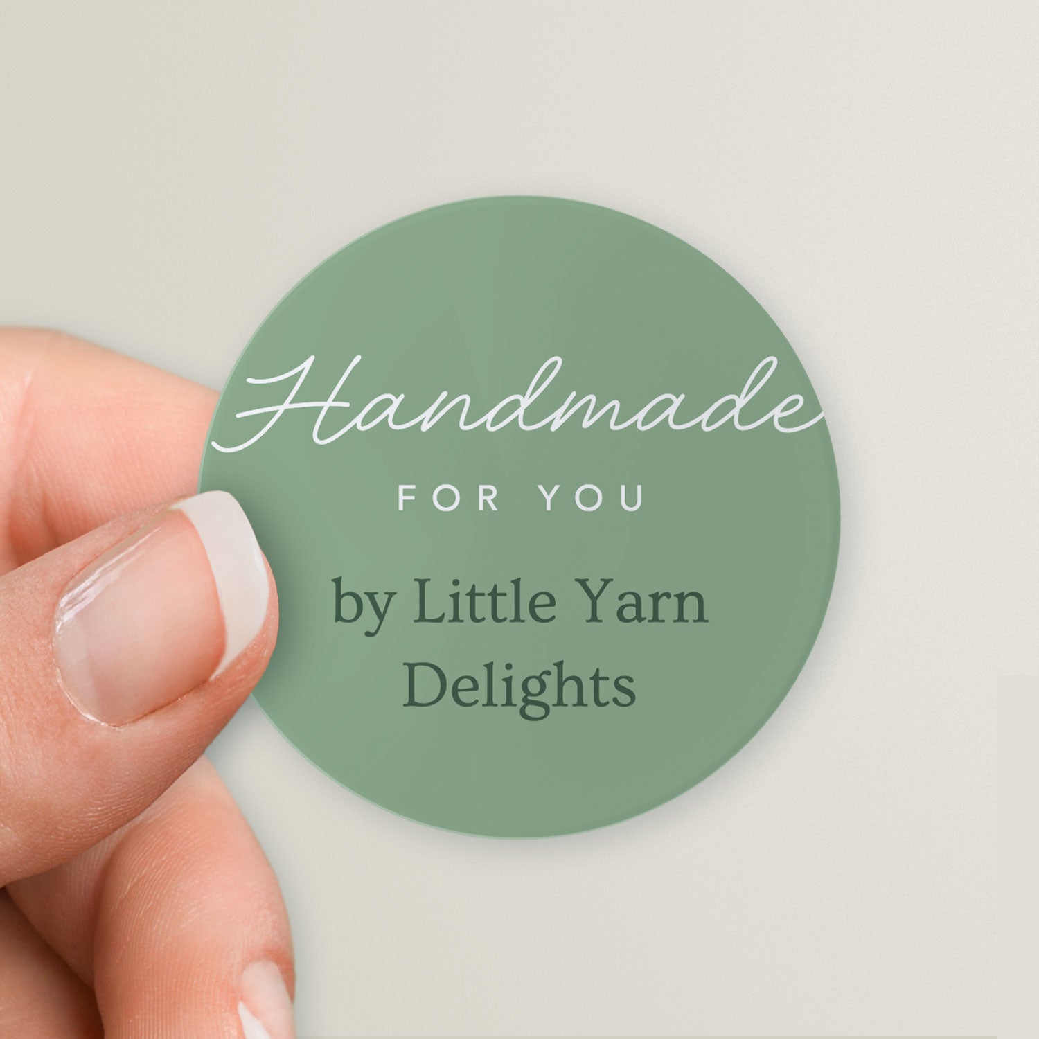 Help Needed Stickers Design Your Own Business Stickers | 37mm | PTS Personalised
