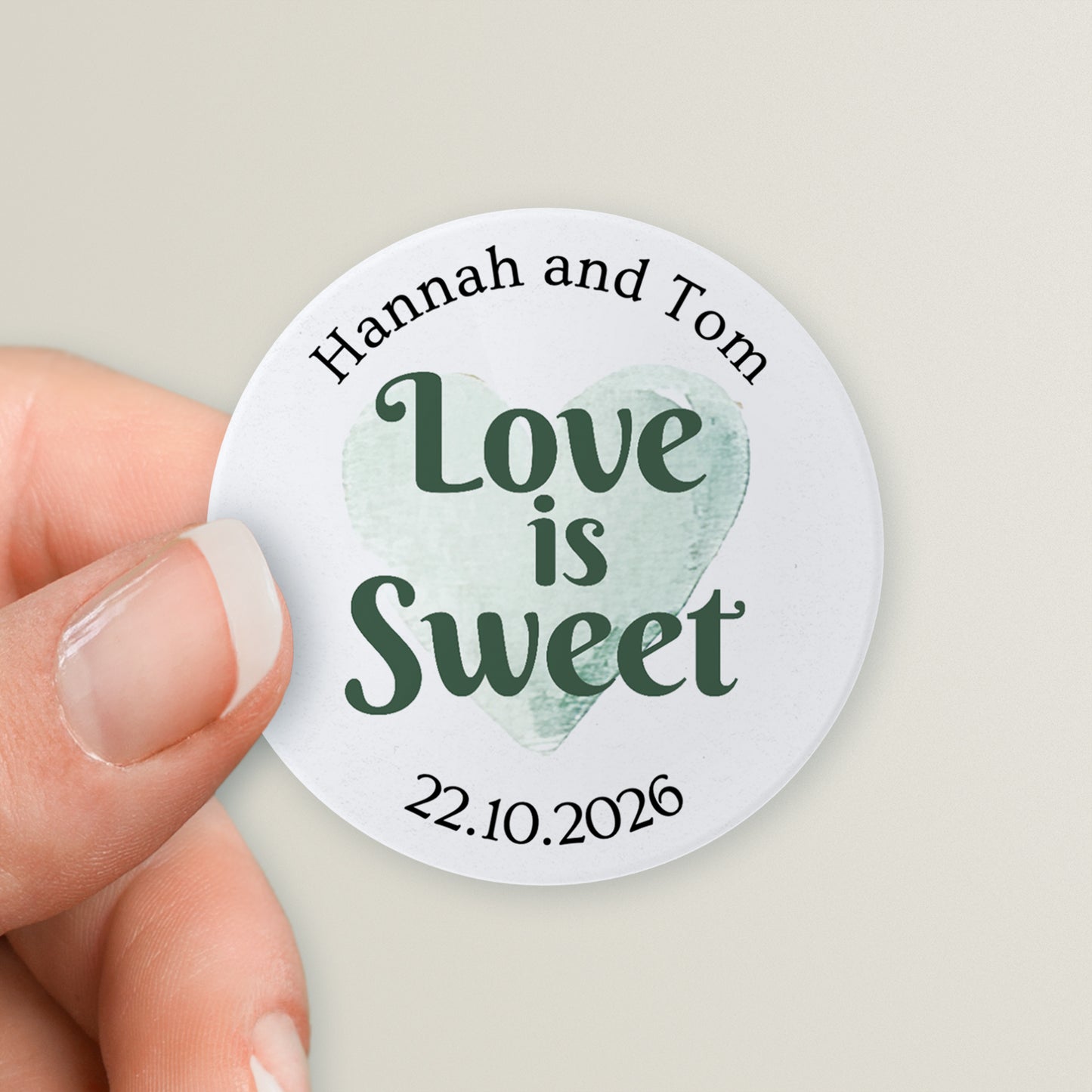 35 Design Your Own Sweet Bag Stickers - 37mm