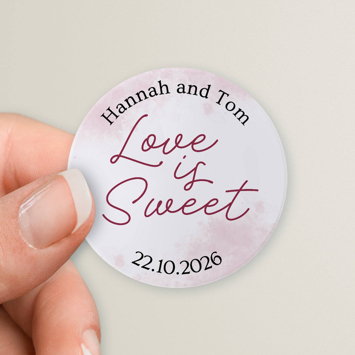 35 Design Your Own Sweet Bag Stickers - 37mm