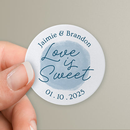 35 Design Your Own Sweet Bag Stickers - 37mm