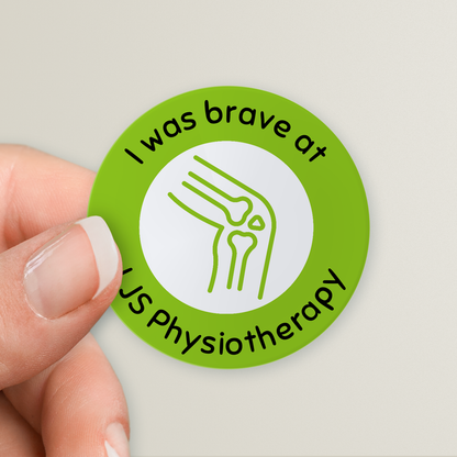 35 Design Your Own Stickers for Physiotherapists - 37mm