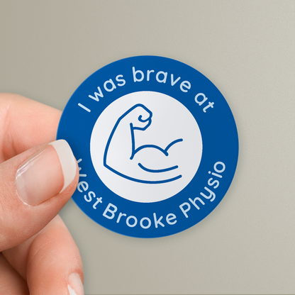35 Design Your Own Stickers for Physiotherapists - 37mm