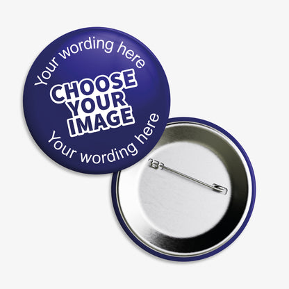 10 Design Your Own Birthday Badges - 38mm