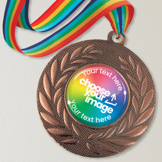 10 Design Your Own Medals - Bronze