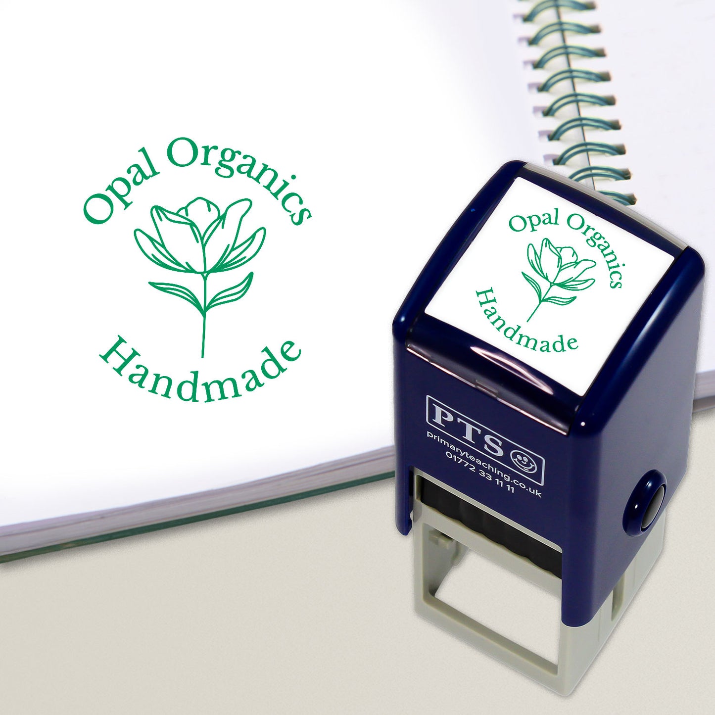 Design Your Own Business Stamper - 25mm