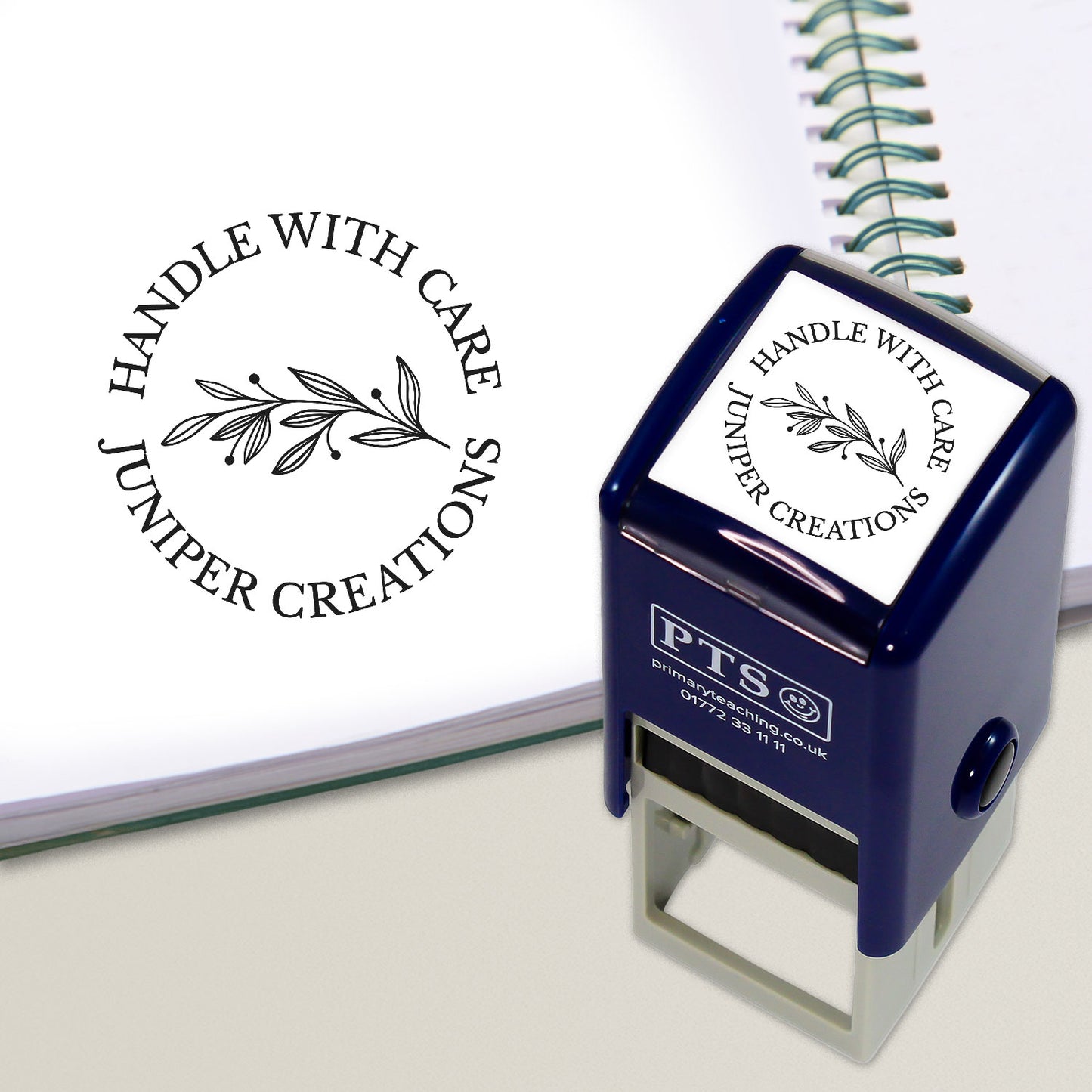 Design Your Own Business Stamper - 25mm