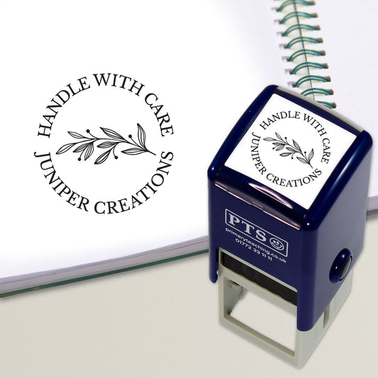 Design Your Own Business Stamper - 25mm