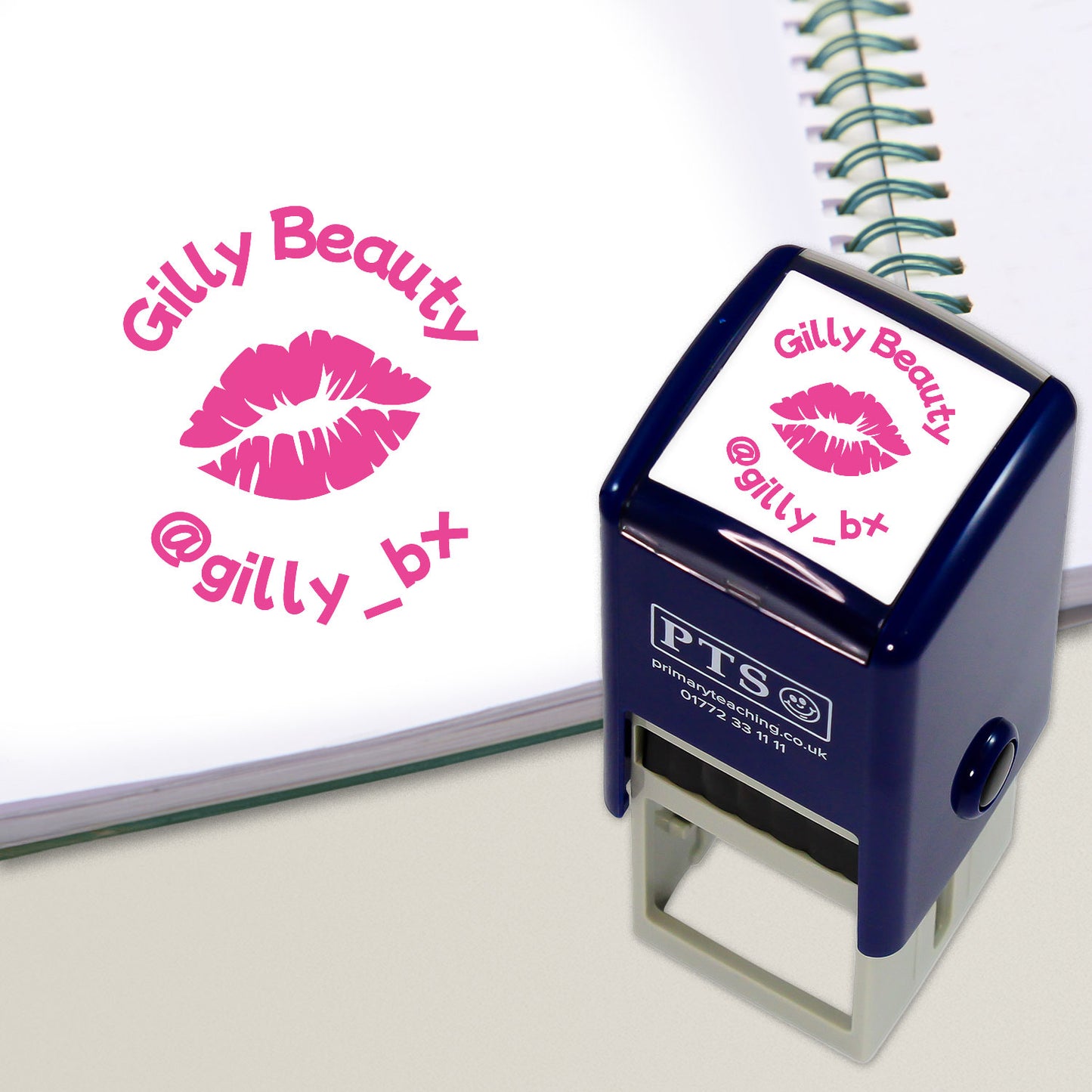 Design Your Own Business Stamper - 25mm