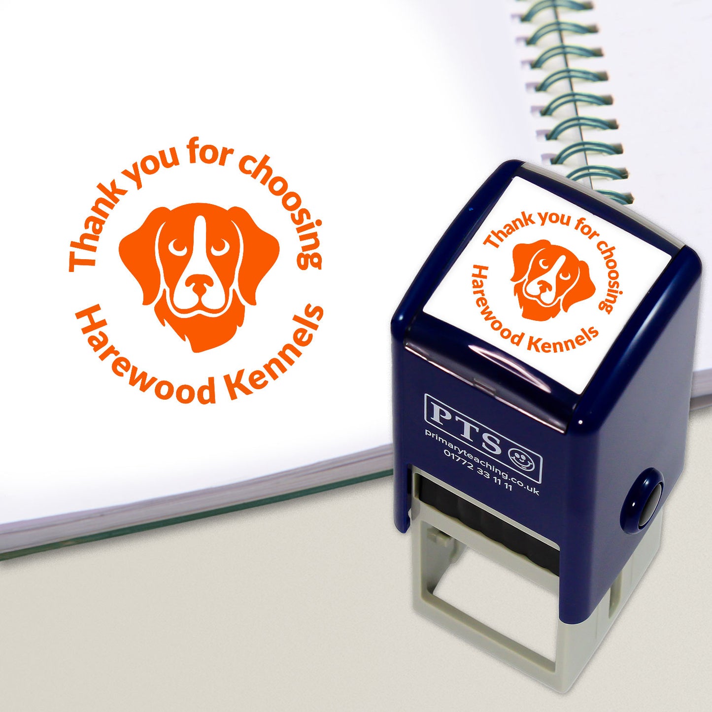 Design Your Own Business Stamper - 25mm