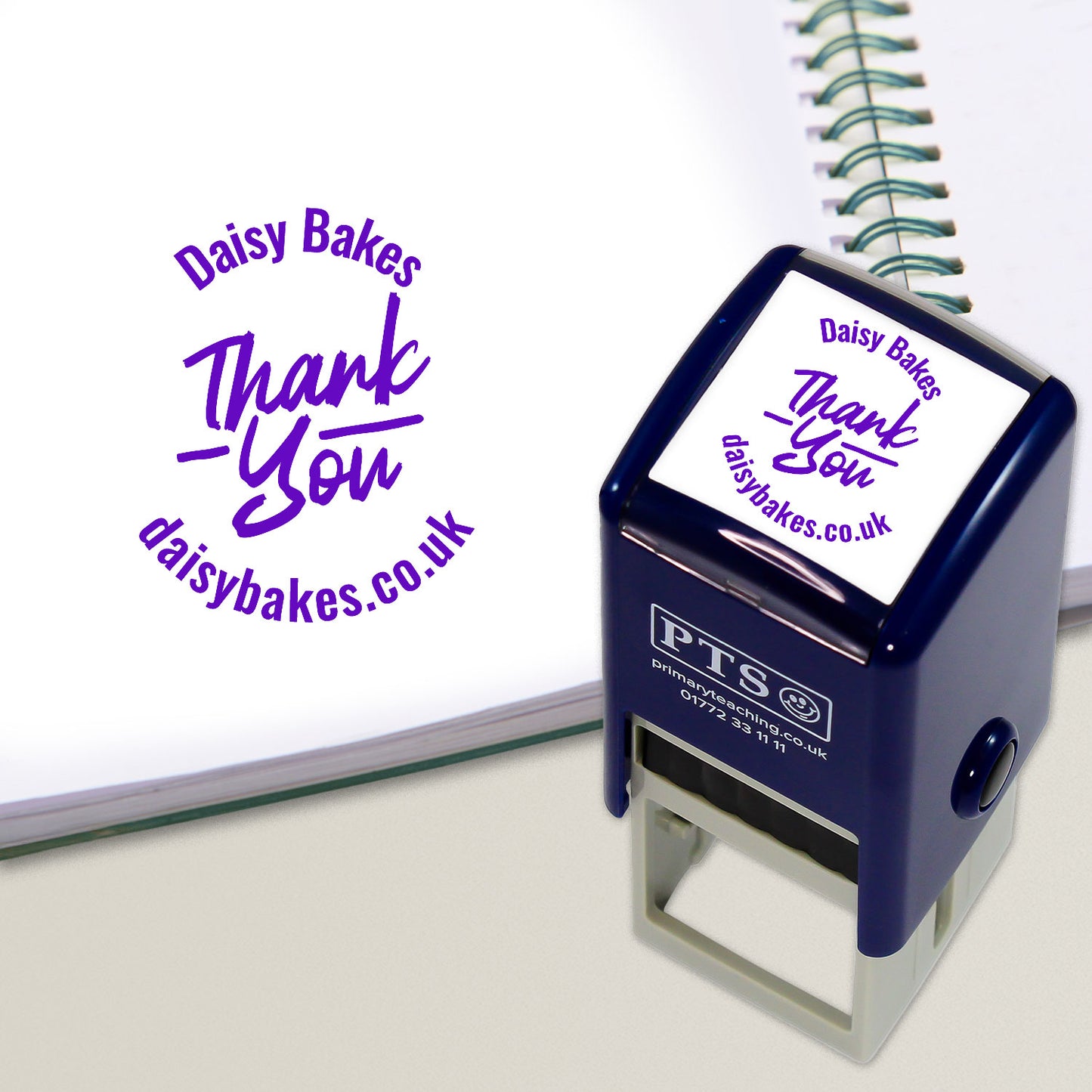Design Your Own Business Stamper - 25mm