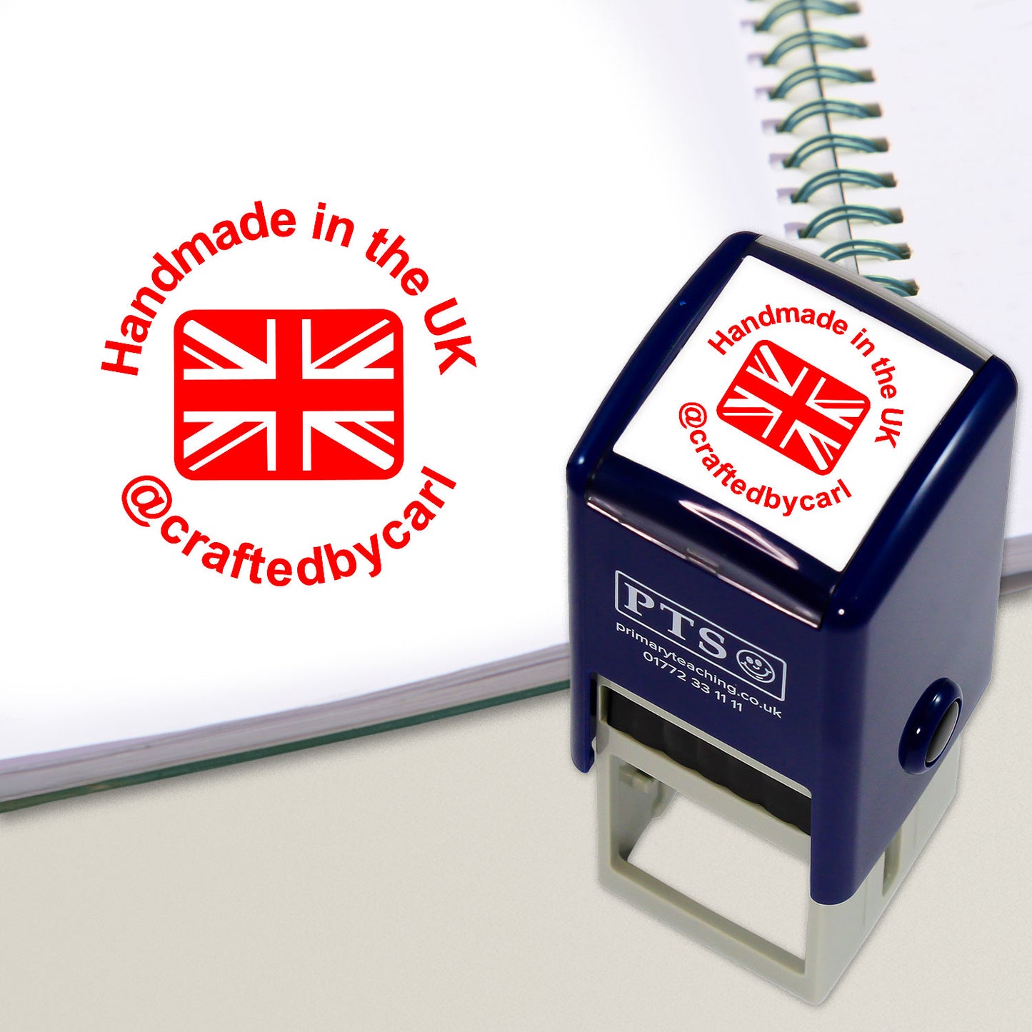 Design Your Own Business Stamper - 25mm