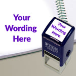 Personalised Text Only Stamper - 25mm