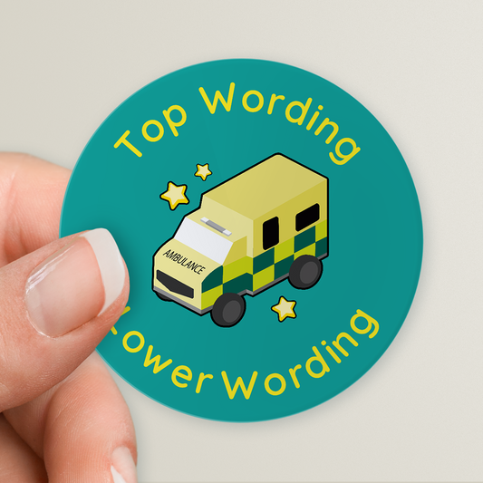 20 Design Your Own Stickers for Paramedics - 45mm